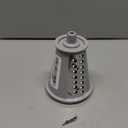 Hexagon Plug Shred Cone for Presto Professional Salad Shooter Models 02970 02960, Cheese Grater Replacement Parts for Shredding Cheese, Vegetables and Fruits