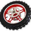 Yctze 2.510in Rear Wheel Rim Tyre Assembly Nonslip Wear off road motorcycle motocross tirespit bike rim 10 inch Dirt Bike Rear Wheel 2.510in Rim Tir