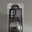 for Samsung Galaxy S25 Ultra Case, Black Floral Flower Pattern Print Case [Compatible with MagSafe] [Translucent Matte] Cute Slim Shockproof Protective Women Girls Phone Case 6.9", Floral Flower