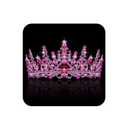 COCIDE Hot Pink Crowns for Women Tiaras for Womens Costume Decorations Hair Accessories Royal Crystal Headbands Cosplay Queen Birthday Pageant Bride Headpieces