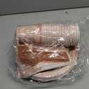 121Pcs 65th Birthday Party Supplies Plates Napkins Cups Forks Tablecloth Rose Gold Happy 65th Birthday Themed Disposable Tableware Decorations Serves 24 Guests for Women Ladies 65 Years Old Birthday