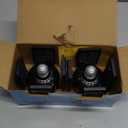 LED Garage Lights Bulb 2 Pack - 120W, 12000LM 6500K Led Shop Light with 4+1 Deformable Panels, Basement Barn Light, E26/E27 for Warehouse, Shop