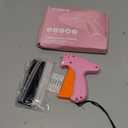 Stitch Gun for Clothes - Handheld Stitch Gun Quick Clothing Fixer - Tagging Gun - Includes 6 Needle, 1000 Black Fasteners & 1000 White Fasteners