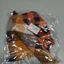 Fall Dog Bandana Autumn Thanksgiving Plaid Reversible Triangle Bibs Scarf Accessories for Dogs Pet