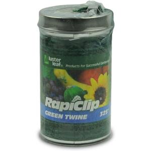 Luster Leaf Rapiclip Green Twine in Dispenser Can - 325 Foot 404
