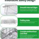 17" Humane Squirrel Trap, Folding Live Small Animal Trap, Easy Catch and Release