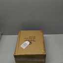 Newman House Studio Christmas Decorations Sitting Reindeer Figurines  Christmas Decor Indoor 9.75 * 4.5 * 9.5 in Xmas Reindeer Statues Resin White/Gold Deer Sculpture White Farmhouse Decor