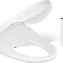 KOHLER PureWash E835 Elongated Electric Bidet Toilet Seat w Remote, White