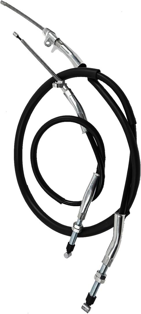 JZGRDN LH & RH Parking Brake Cable 54005-1189 54005-1190 Compatible with 1997-2004 Kawasaki Mule 520 550 Models