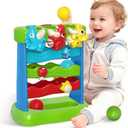 Toys for Toddlers 1 2 3 Years Old Boys & Girls Musical Toy for Kids 12-18 Months Interactive Montessori Toys with Light & Sound,Christmas Birthday Gifts