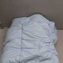 L LOVSOUL Down Alternative Comforter King Size Duvet Insert,All Season Duvet Insert with Corner Tabs,Light Blue Comforter King 106x90Inches