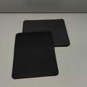 JIKIOU 3 Pack Mouse Pad with Stitched Edge, Comfortable Mouse Pads with Non-Slip Rubber Base, Washable Mousepads Bulk with Comfortable Cloth, Mouse Pads for Computers Laptop Mouse 10.2x8.3inch Black
