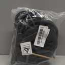 20Pcs Trampoline Replacement Bungee Cords, Black Elastic Trampoline Ropes with Mounting Tool for Repair, Safety Round Trampoline Repair Kit Universal Fit for Most Trampolines