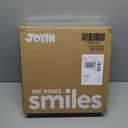 JOYIN 24'' Pre-Lit Christmas Wreath with Warm Lights, Large Lighted Christmas Wreaths for Front Door, Windows, Living Room, Xmas Indoor & Outdoor Holiday Decorations, Battery Operated