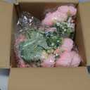 MARTINE MALL 8 Packs Peonies Artificial Flowers, Light Pink Artificial Peonies, Silk Peonies Flowers Fake Peonies Artificial Flowers Peonies Bouquet for Centerpiece Table Wedding Party Home Decor
