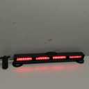 Wireless Tow Light Bar, Trailer Light Bar with 7 Pin Round Transmitter, Magnetic Base, Brake/Turn Signal Emergency LED Light Bar for Truck Roadblock Cars, Rechargeable Battery Powered, 23 in