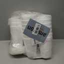 32 Oz Styrofoam Cups with Lids (25 Pack) Large Foam Cups for Hot and Cold Drinks, Insulated White Styrofoam Coffee Cups, Soda, Juice, Tea - Made in USA (EXP 09/30/26)