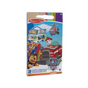Melissa & Doug PAW Patrol Take-Along Magnetic Jigsaw Puzzles (2 15-Piece Puzzles) - FSC Certified