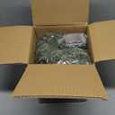 Cedar Christmas Garland with Lights for Mantle - Decorations 9ft Realistic Lighted Faux Pine Garlands for Xmas Home Decoration Indoor Stairs Railing Fireplace Outdoor 9 ft Prelit Garland Door Decor