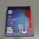 GE Cync Smart LED Light Bulbs, Color Changing Decorative Light Bulbs, Indoor WiFi Lights, Matter Compatible, Compatible with Alexa and Google Home, Medium Base (3 Pack)