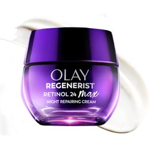 Olay Retinol 24 Night Smoothing Eye Cream, FragranceFree, 0.5 Fl Oz