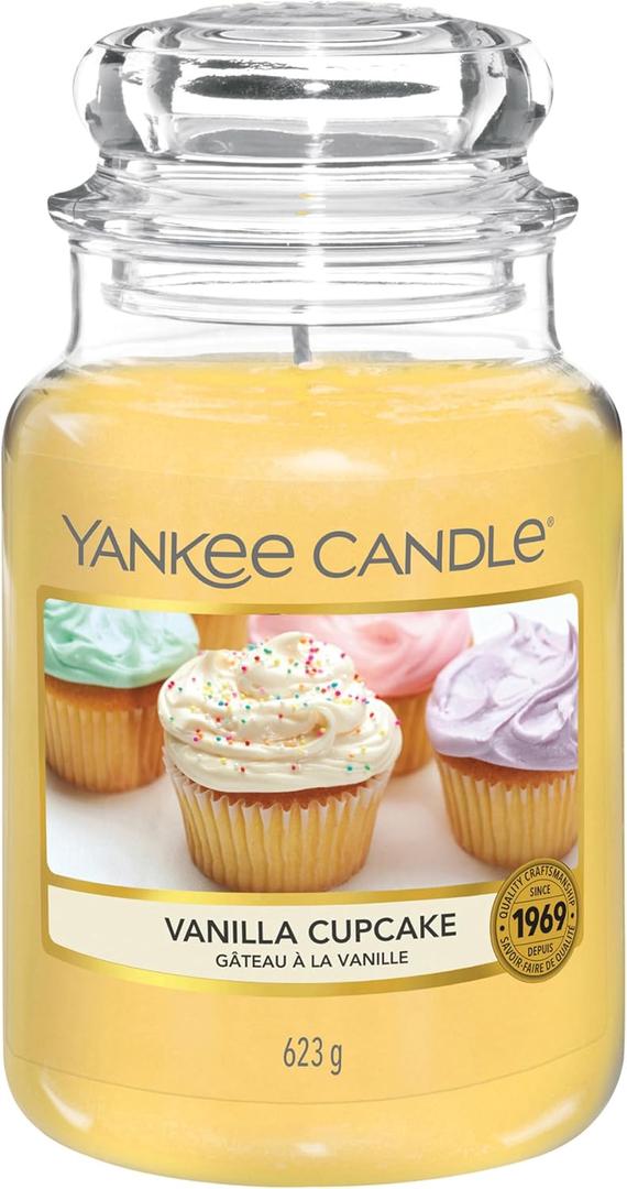 Yankee Candle jar Large Vanilla Cupcake YSDVC (Ivory)
