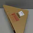 Flag Display Case for Small Flag, 3' x 5' American Flag Shadow Box with HD Tempered Glass and Wall Mount (Not for Burial Flag), Triangle Flag Holder Frame for Folded Flag - Cherry Red