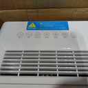 CHIVALZ 1500 Sq.ft Dehumidifier for Basement with Drain Hose, 25 Pints Dehumidifiers for Home, Bedroom, Bathroom, RV, 40dB, Intelligent Humidity Control, 3 Modes, 24H Timer, White 1Pack