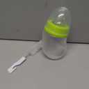 ULTECHNOVO Puppy Bottle 180Ml Curved Neck Pet Feeding Bottle with Non-Slip Design Cleaning Brush Replacement for Newborn Puppies Kittens Cats