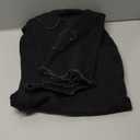 Women's Butterfly Bell Bottom Jeans Elastic High Waisted Embroidered Classic Flareed Jeans Raw Hem Denim Pants with Pocket  XL