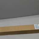 UNISHADES no Drill Cordless Roman Shades for Windows, 38" W 64" H - Light Filtering - Linen - White