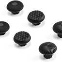 Replacement Thumbstick Caps for PS5 Dual Sense Edge Controller, Adjustable Thumb Stick Grips for PlayStation 5 Pro Elite Controller with 6 Analog Joysticks