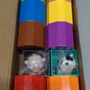 Learning Toys for 1 2 3+ Year Old Toddlers, 20pcs Farm Animals Barn Toys Finger Puppets for Kids,Montessori Counting Matching & Color Sorting Toy Set,Easter Christmas Birthday Gift for Baby Boys Girls