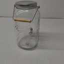Mason Craft and More Glass Drink Dispenser with Lid - Clear