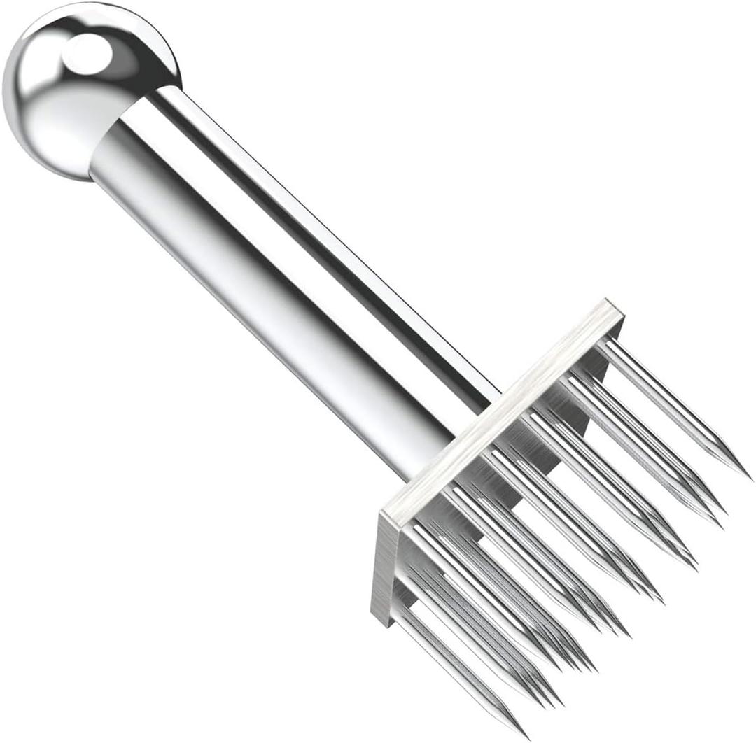 Kitchen Gadgets Heavy-duty 28 Blades Stainless Steel Meat Tenderizer Needle Profession Kitchen Tools for Kitchen Cooking Tenderizing Beef,BBQ,Marinade,Steak and Poultry (28 blades)