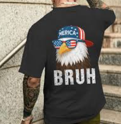 Bruh Fourth 4th Of July Eagle American Patriotic Mens , Kids 4 Bruh Fourth 4th Of July Eagle American Patriotic Mens , Kids 4