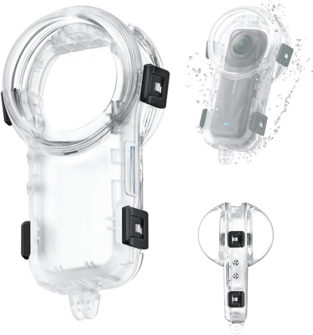Waterproof Case for Insta360 X5 Underwater Dive Casefor Insta 360 X5 Accessories (60M)