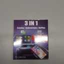 2026 Upgrade 3 in 1 Wireless Carplay Mirror Link Adapter for iPhone/Apple/Android Phone to Car Screen, Auto Connect-Black