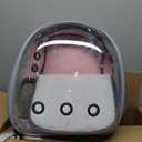 Lollimeow Cat Carrier Backpack, Expandable Bubble Pet Carrier for Cats and Small Dogs, Airline Approved Travel Backpack for Hiking, Walking & Outdoor Adventures - Supports up to 16 lbs