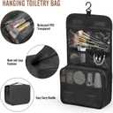 Veken 10 Set/8 Set Packing Cubes for Travel Essentials, Suitcase Organizer Bags in 4 Sizes, Carry-On Luggage Accessories with Laundry & Toiletry Bag, Airplane Must-Have, Road Trip & Camp Gifts for Men (Black)