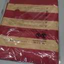 Horror Circus Awning Banner Halloween Carnival Decorations Creepy Circus White Red Striped Porch Door Banner Evil Carnival Tent Background for Halloween Haunted House Eve Party Photo Props Supplies