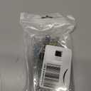 Tatuo Xmas Ornament Hooks Metal Wire Hooks Ornament Hangers with Storage Box for Christmas Tree Decoration (201, Gold and Silver)