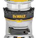 DEWALT Router, Fixed Base, 1-1/4 HP, 7.7-Amp, Variable Speed Trigger, Corded (DWP611)