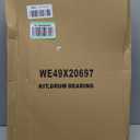 WE49X20697 Dryer Bearing Kit Compatible with GE Dryer Contains Top Bearing WE3M26 Drum Felt WE9M30 (WE09X20441) Drive Belt WE12M29 Bearing Slides WE1M1067 (WE1M481) Glide Slides WE1M504 (WE1M333)