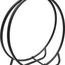 Firewood Rack Outdoor & Indoor, Fiireplace Log Holder, Portable Wood Storage for Fireplace, No Tools Required, Durable & Space-Saving Design