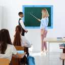 393.6 Ft Bulletin Board Borders Colorful Scalloped Border Trim Roll, 12 Rolls Colorful Classroom Borders Die Cut Classroom Border Decorations for School Classrooms Office Chalkboard Wall Desk Decor