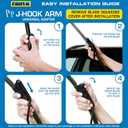Rain-X Silicone AdvantEdge Wiper Blade 26" Windshield Wiper Blades Replacement, All-Weather Performance Lasts 2X Longer, Premium Beam, Installock Adapter for Easy Fit (Pack of 1)