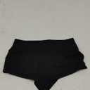 Woman's Shorts, Boy Shorts Underwear for Women Low Rise Solid Workout Shorts Womens Booty Shorts Sports (Black, Medium)