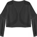 Women Shrugs Black Size XXL