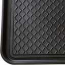 2 Pack Large Multifunctional Tray Mat Washable Indoor or Outdoor Tray Mat for Shoes Boots Plants Pots Paint Tins Pet Bowls Car Storage, 30 x 15 x 1.2 Inches